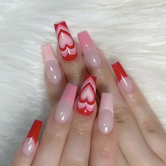 Valentine's Day Press-On Nails